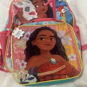 Disney Moana Pink and Blue Backpack